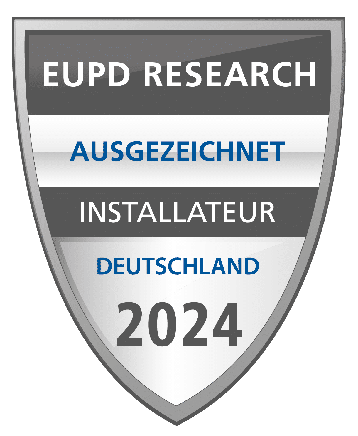 EUPD Research – Ausgezeichneter Installateur Deutschland 2024